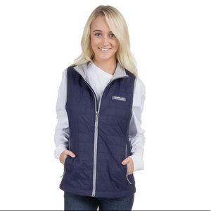 NWT Lauren James Preptec Ellison Vest Navy XL